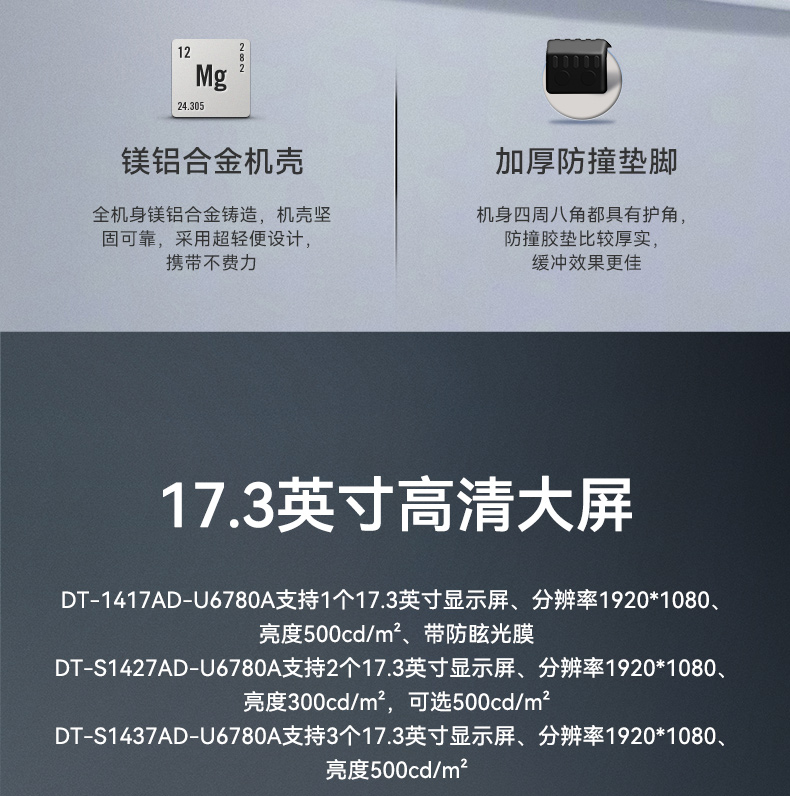 国产三屏工业便携机,17.3英寸移动工作站笔记本,DT-S1437AD-U6780A.jpg